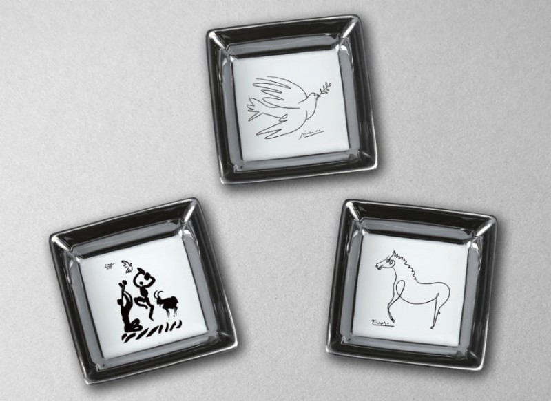 Pin-tray Bridge horse dove dancer picasso porcelain marc de ladoucette luxe luxury paris france design